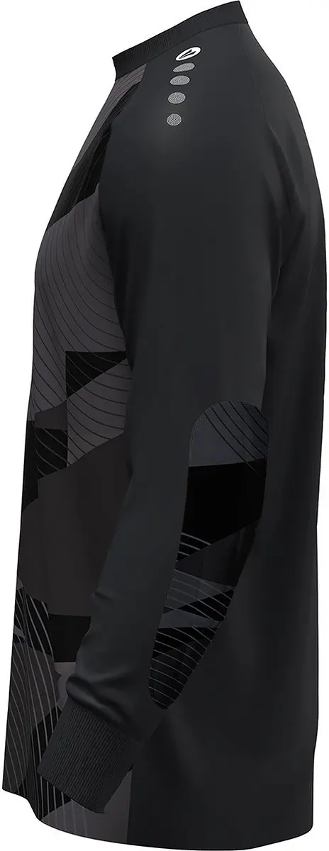 JAKO River Keepershirt Lange Mouw Kinderen 116 - Zwart