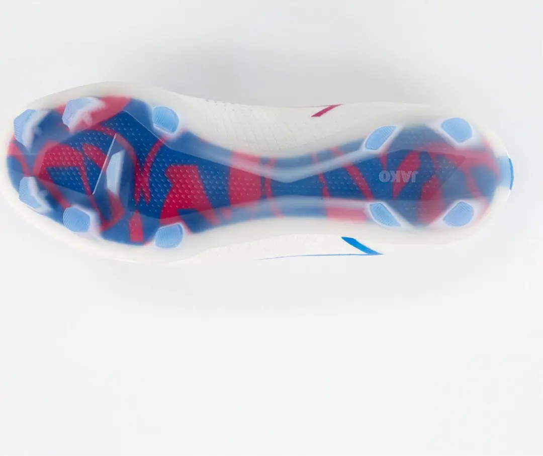 JAKO RS89 Elite Voetbalschoenen FG - 41 - Wit/Rood/Blauw