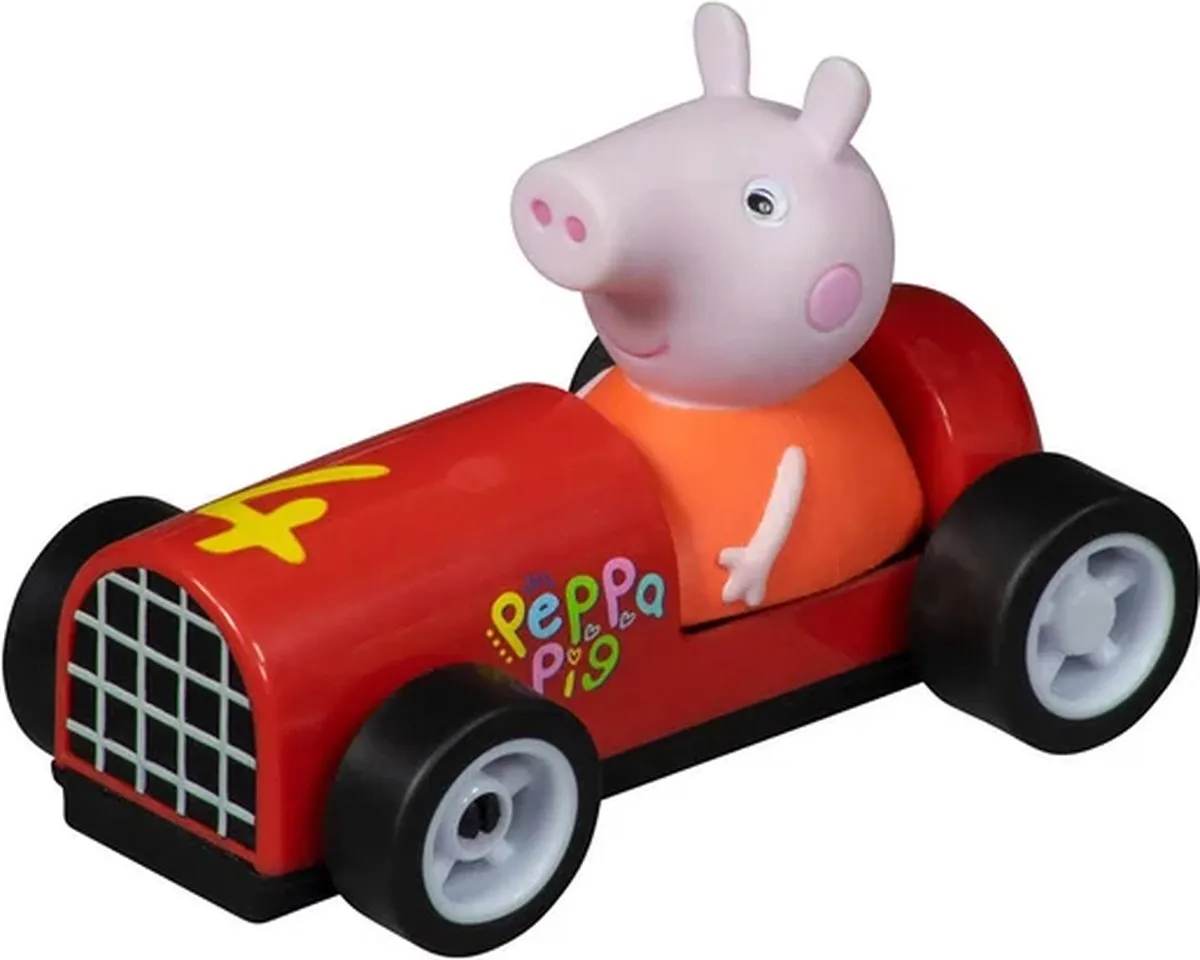 Carrera FIRST Racebaan Peppa Pig vs. George CAR20063043 - 2,4m - Multi