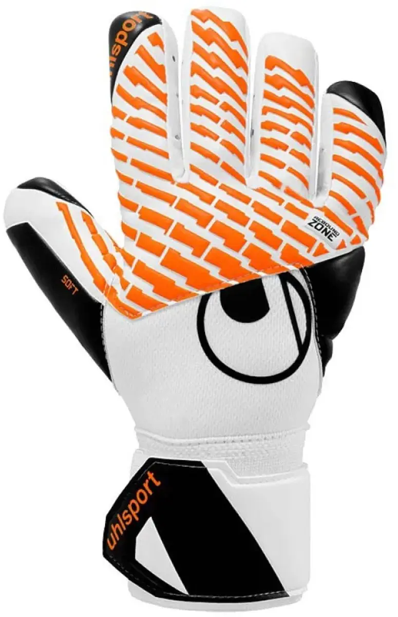 Uhlsport FM Soft HN Comp Keepershandschoenen 4.5 - Wit/Zwart/Fluo Oranje - afbeelding 5 van 5