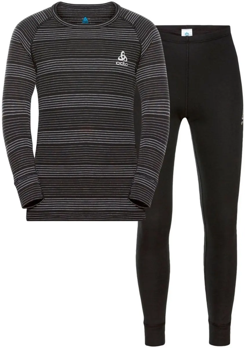 Odlo Long Active Warm Eco Set Thermoset Black