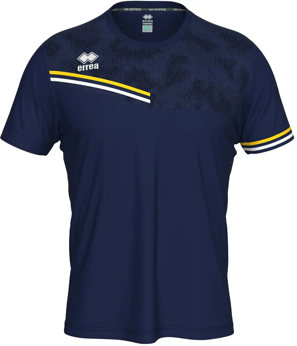 Errea Evan T-shirt Korte mouw - XL - Blauw - afbeelding 6 van 6