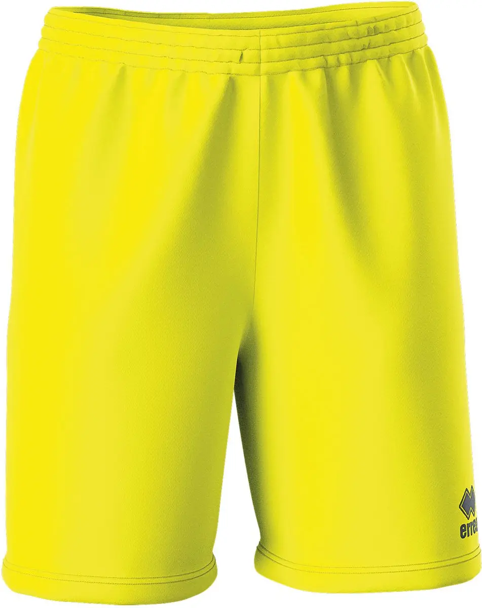 Errea Edo Panta Ad Korte Broek - XXL - Geel