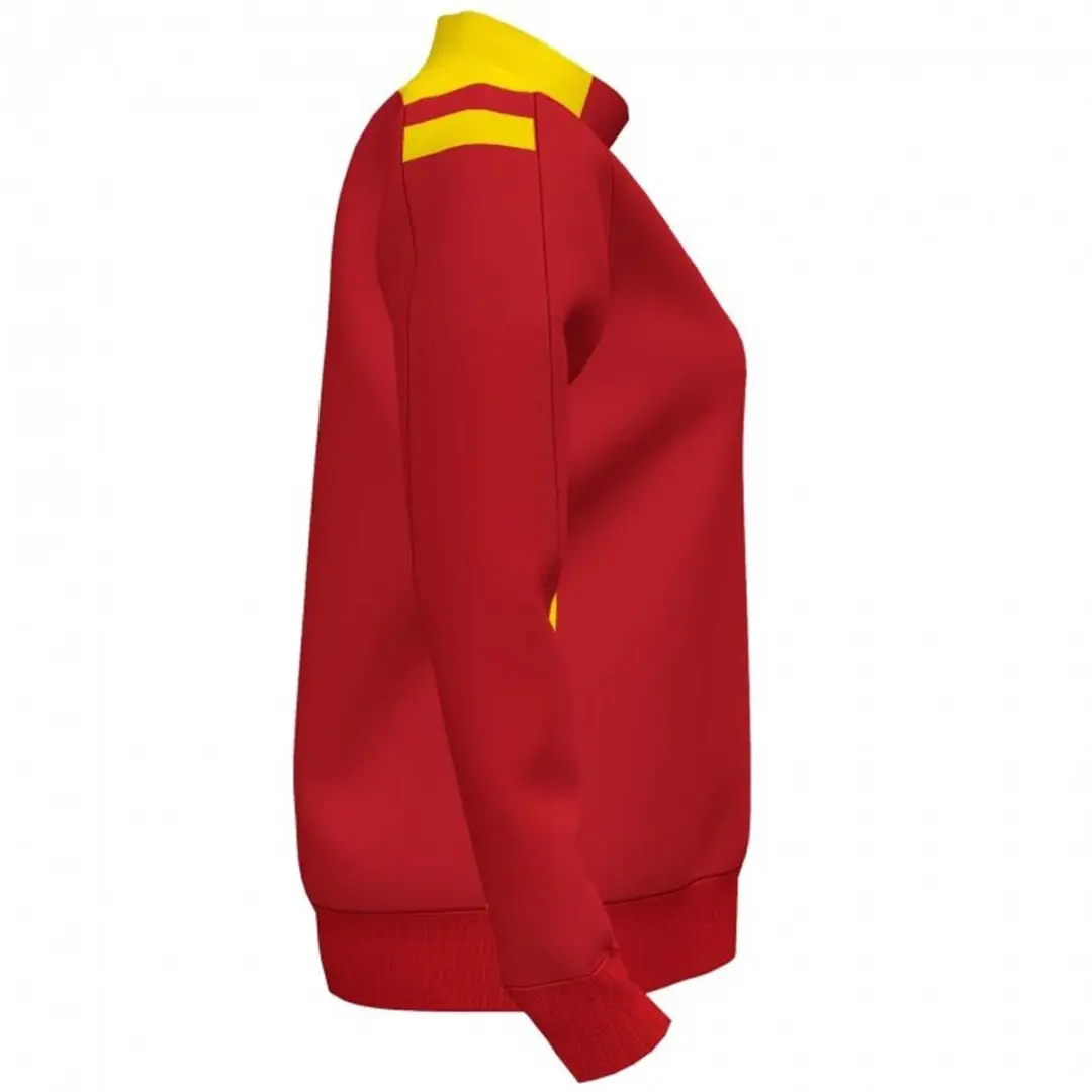 Joma Championship VI Sweatshirt - 11-12 jaar - Rood/Geel