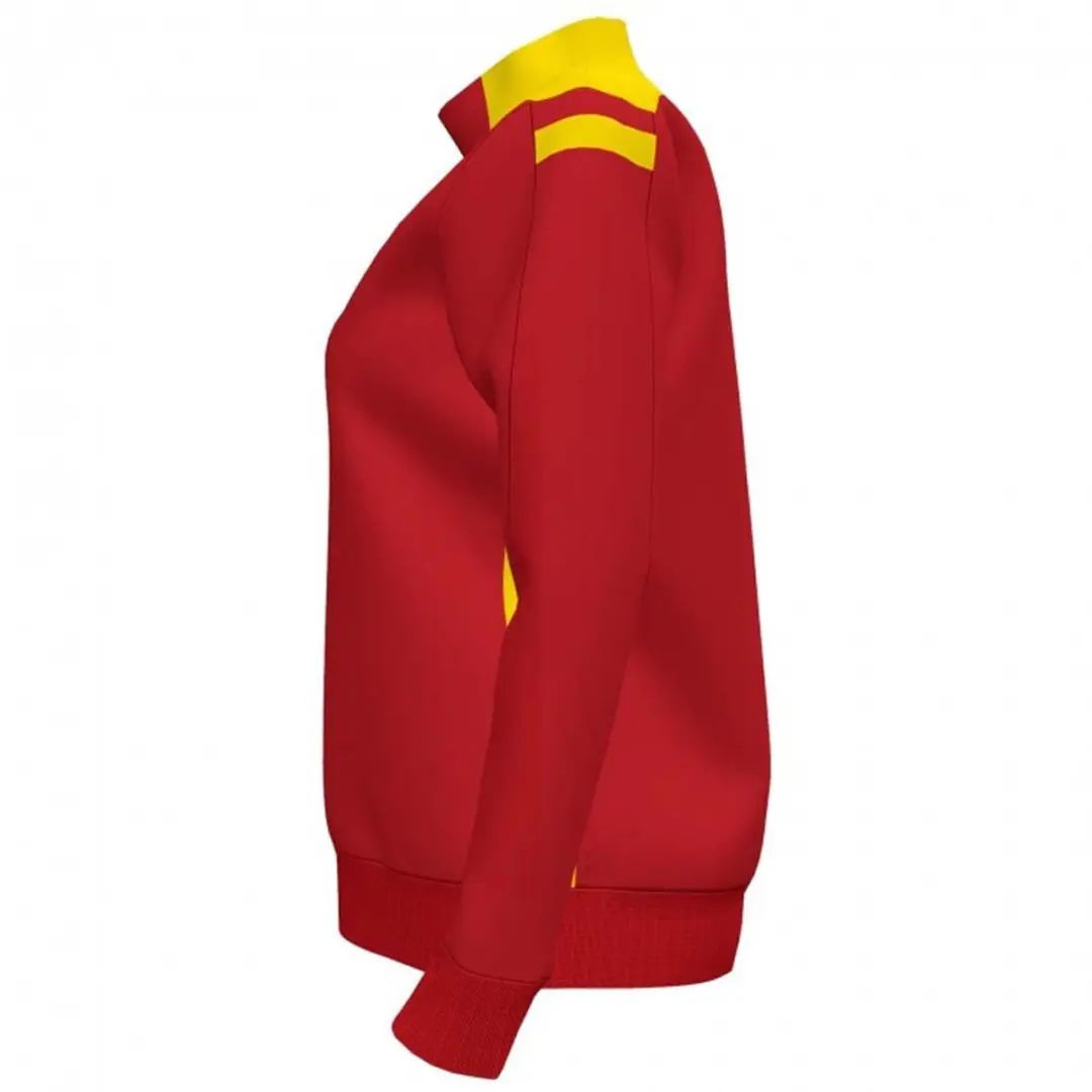Joma Championship VI Sweatshirt - 11-12 jaar - Rood/Geel