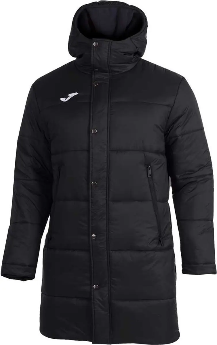 Joma Islandia Iii Parka Zwart 11-12 Years Kinderen