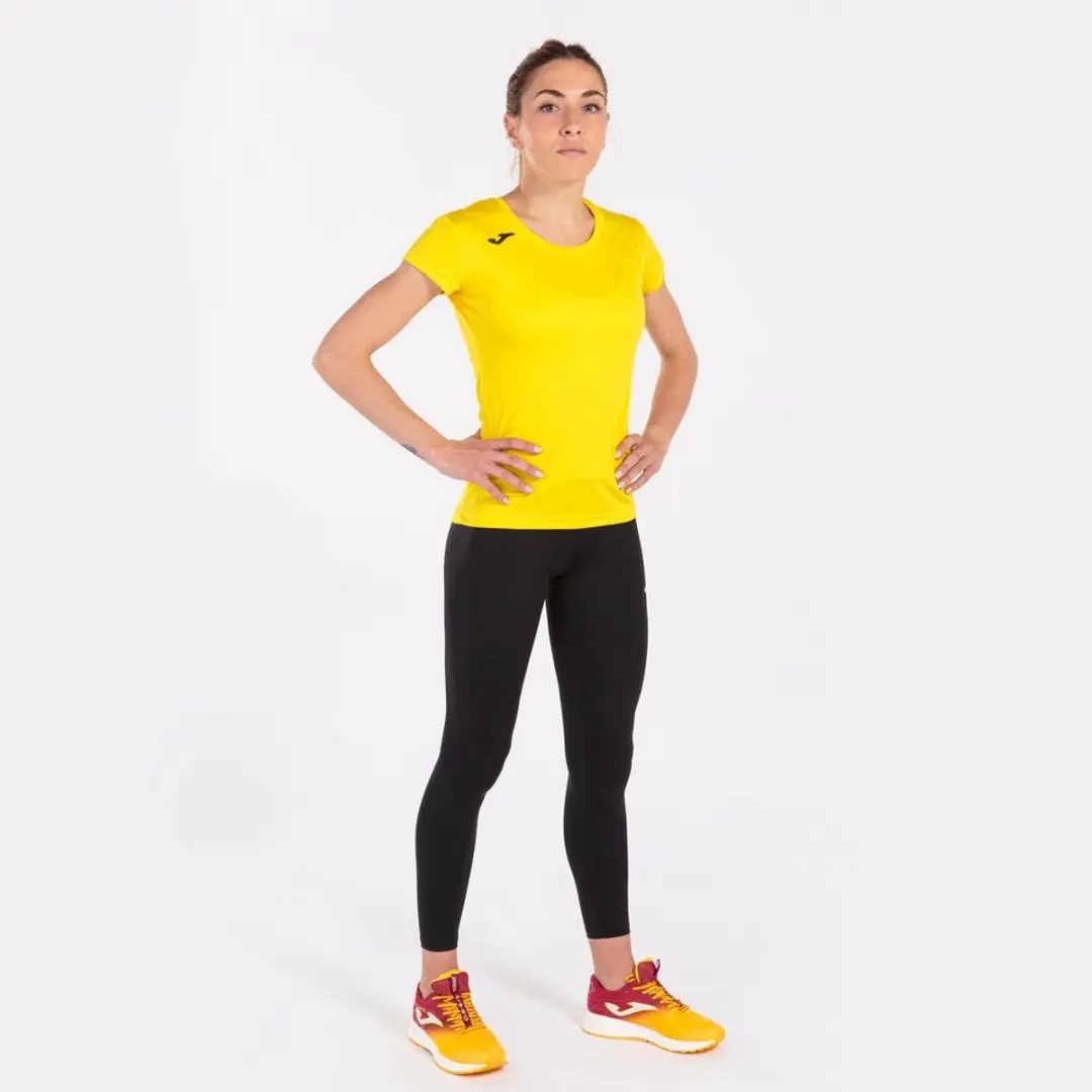 Joma Record II T-shirt Geel - S