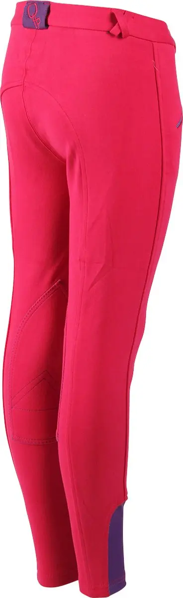 QHP Rijbroek Junior - Maat 128 - Fuchsia