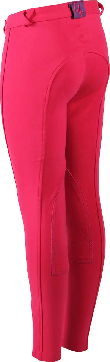 QHP Rijbroek Junior - Maat 128 - Fuchsia