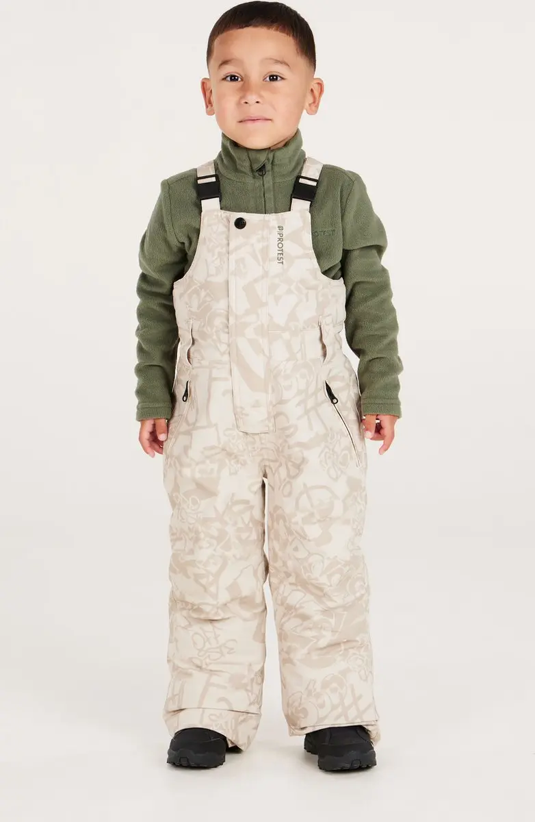Protest Prthavin 23 Skibroek Jongens 110 - Bamboo Beige