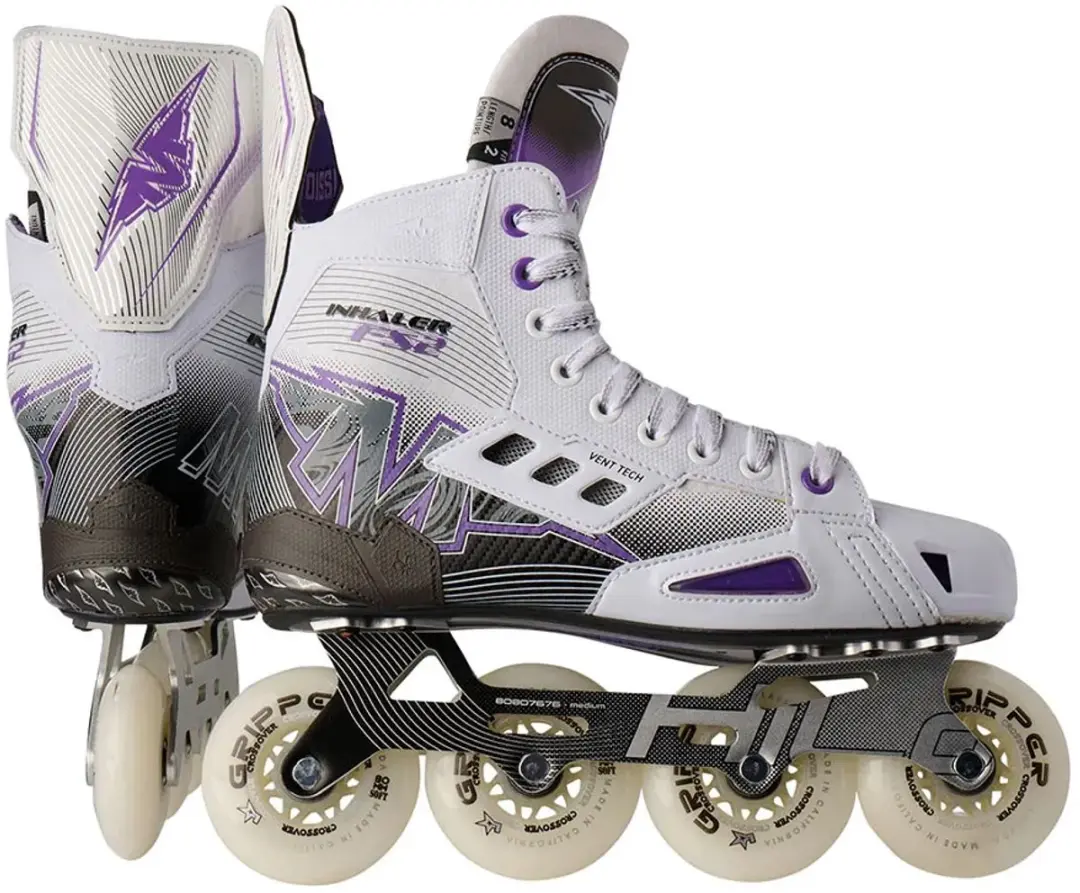 Bauer Mission S25 FS2 Roller Skates - Maat 9 - Paars