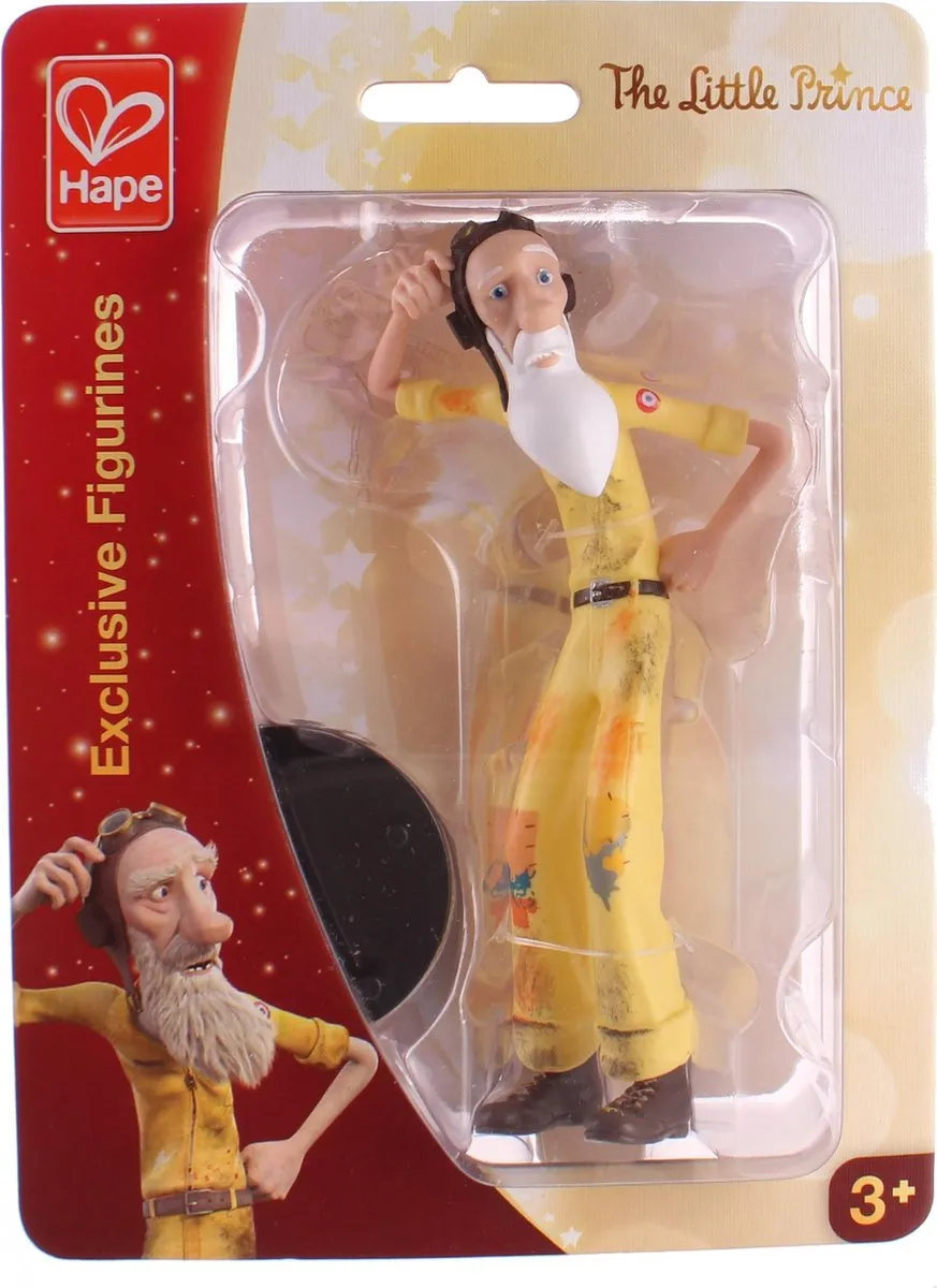 Hape De Kleine Prins Piloot - Geel