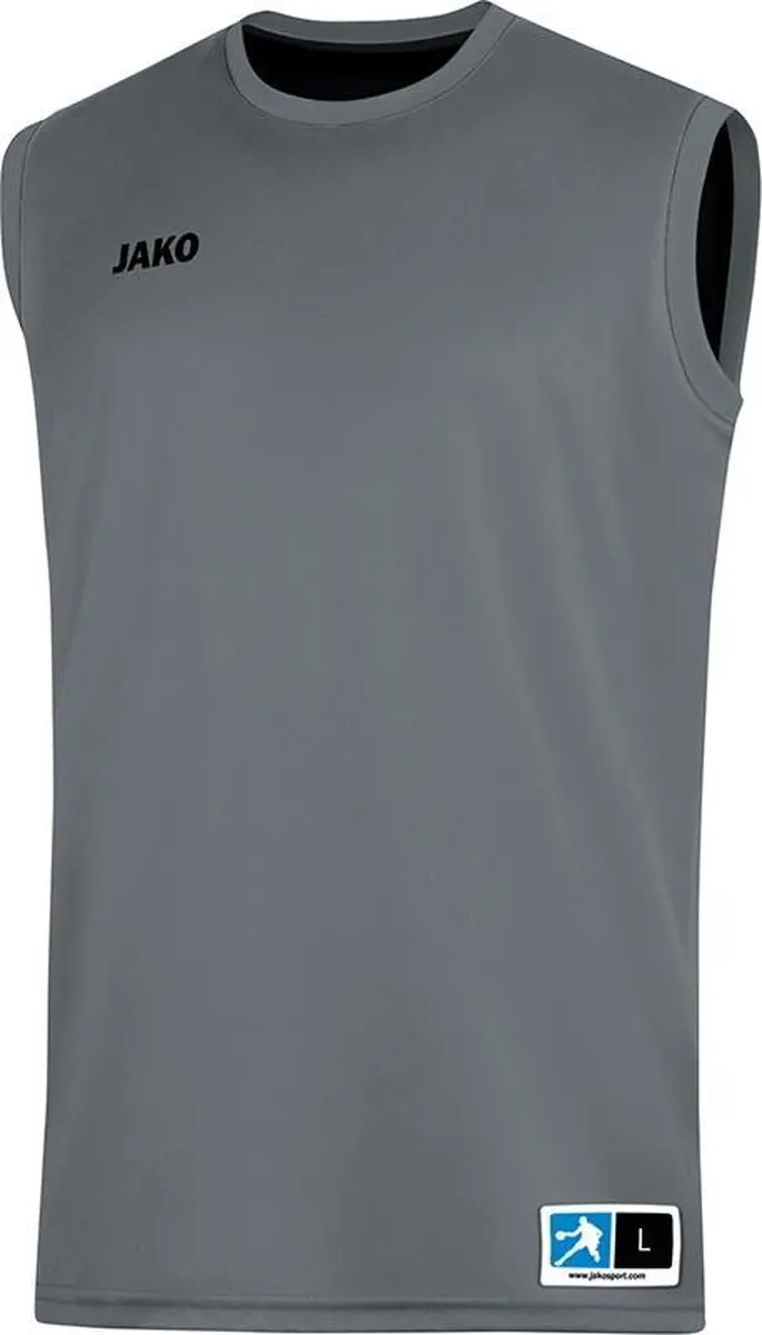 JAKO Change 2.0 Reversible Shirt - XS - Steengrijs/Zwart