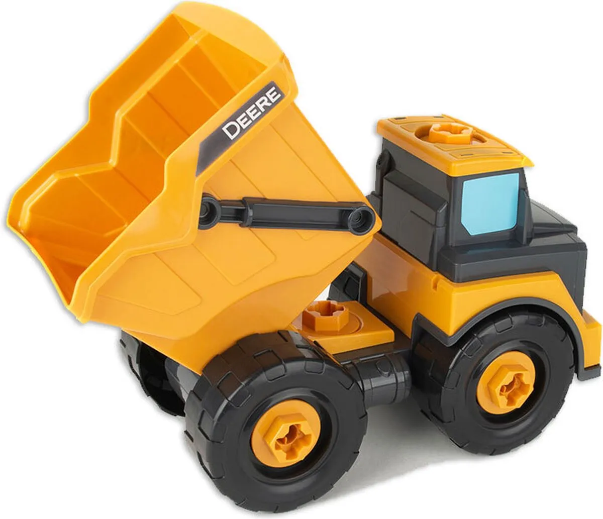 Tomy Bouw een Buddy Kiepwagen John Deere 47508EU - Geel