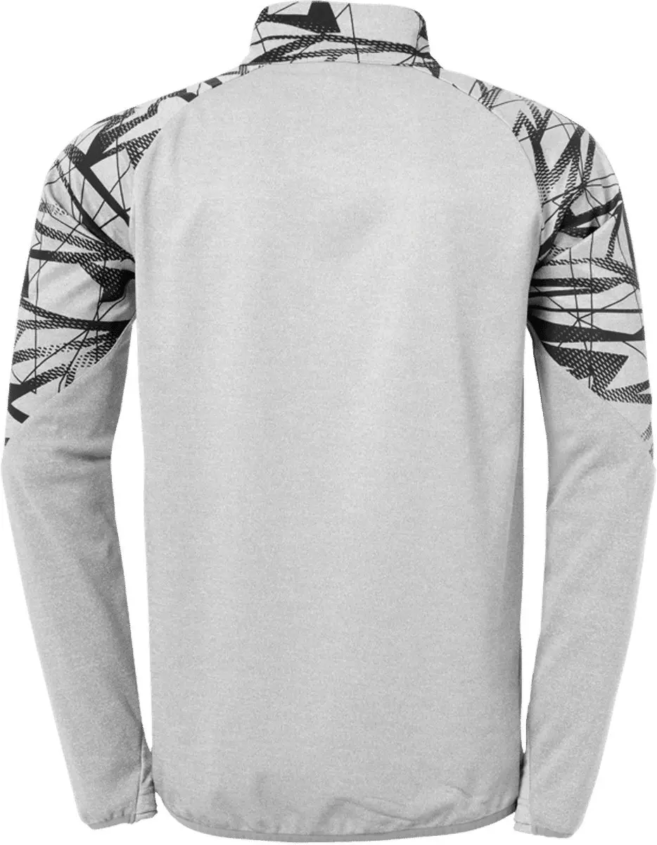 Uhlsport Goal 25 Ziptop Heren - L - Donkergrijs/Zwart