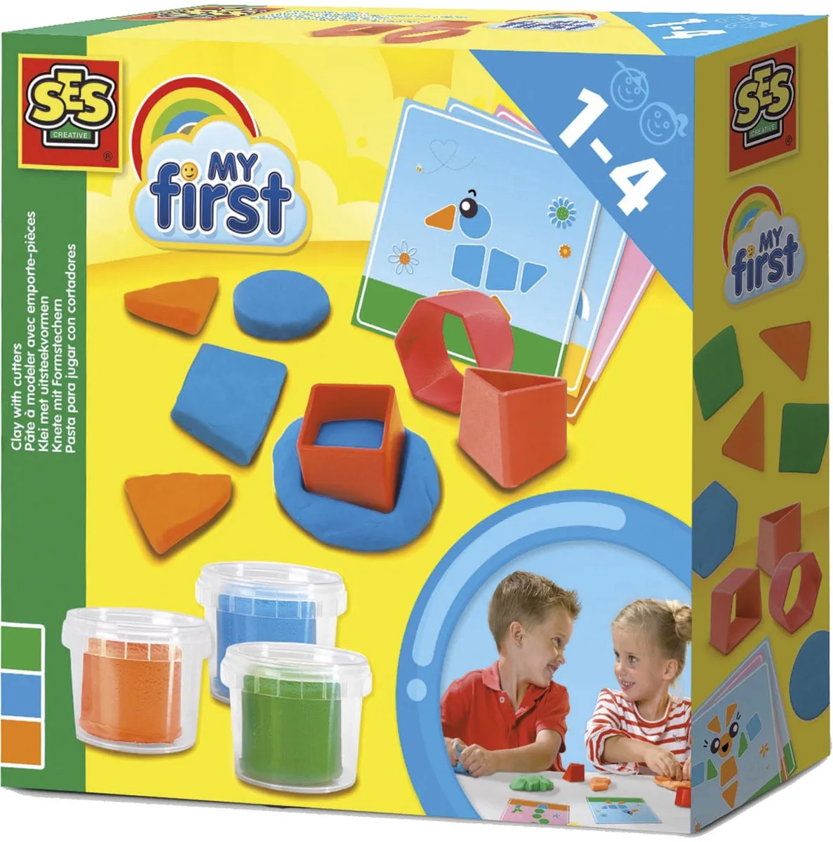 SES Creative My First Klei met uitsteekvormen