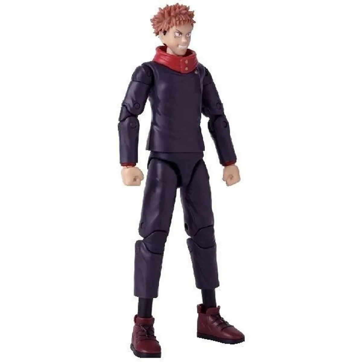 Bandai Namco Jujutsu Kaisen Itadori Yuji Actiefiguur 17cm - Black Flash Version - 36987