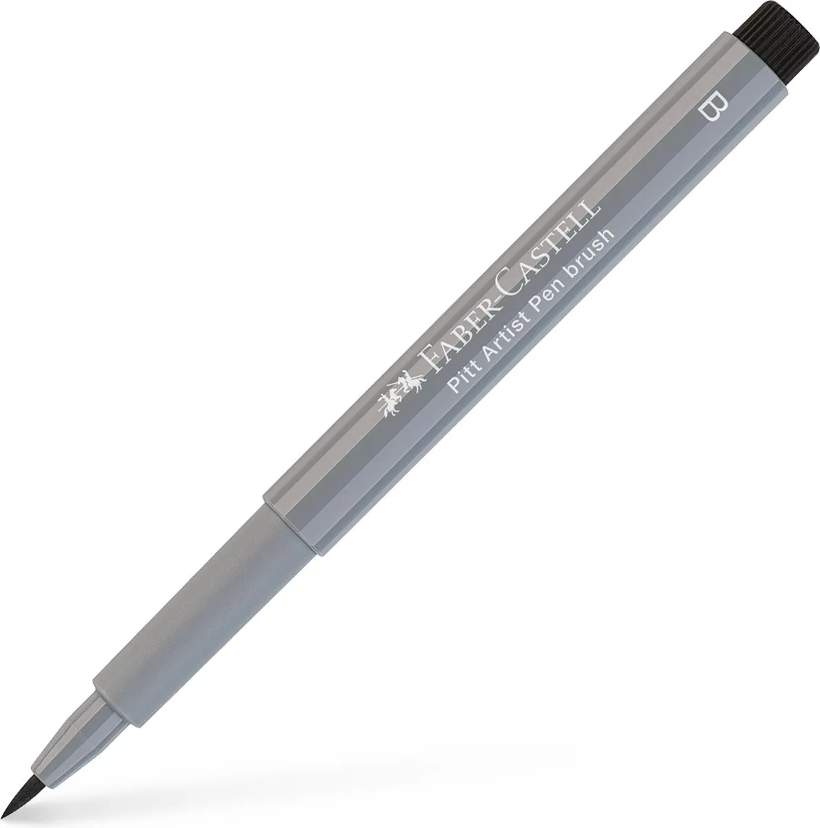 Faber-Castell Pitt Artist Pen Brushpen - 4-delig - Assorti grijs