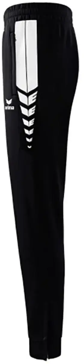 Erima Six Wings Worker Broek Kinderen 140 - Zwart/Wit