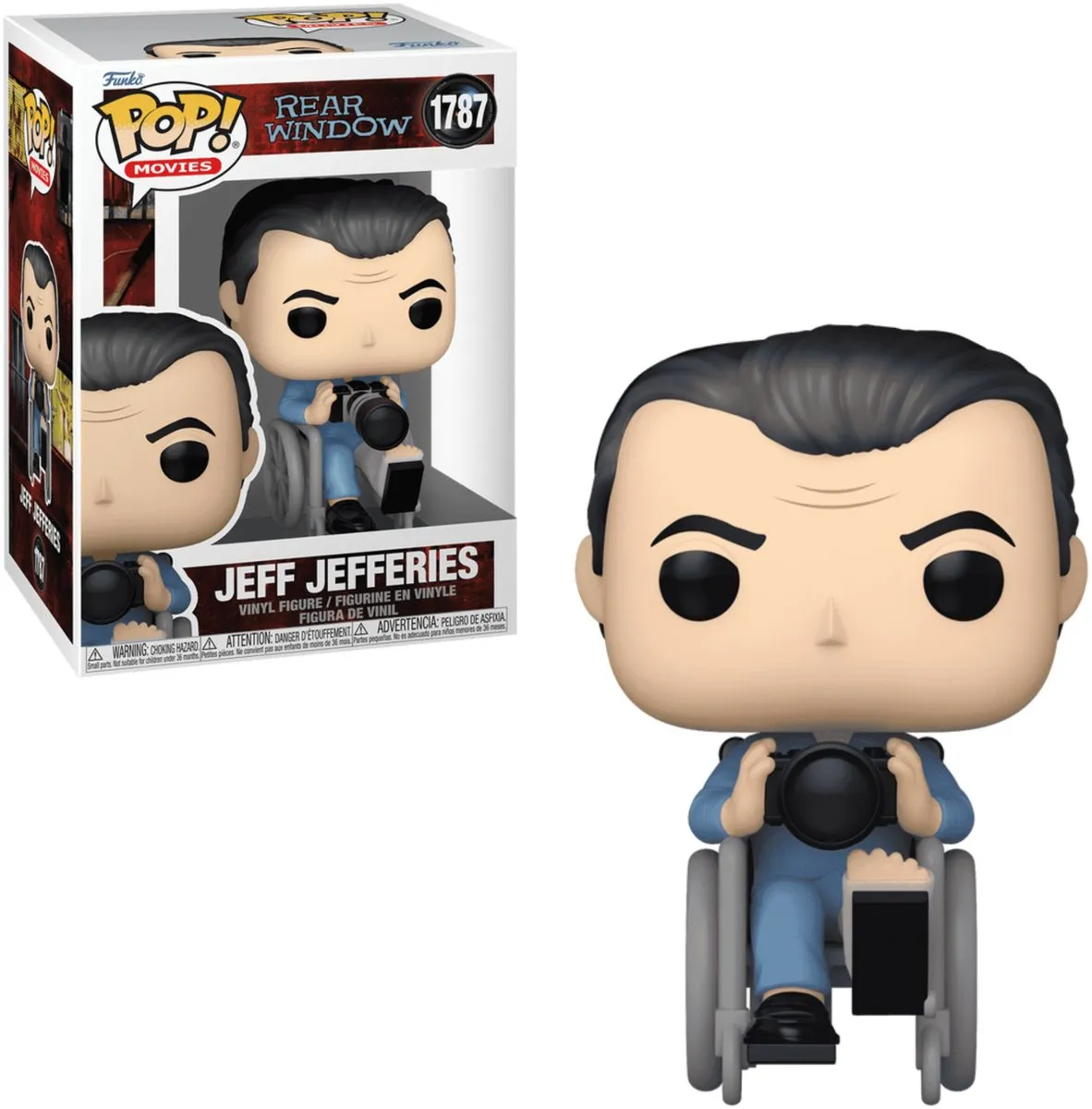 Funko Pop! Movies Rear Window Jeff Jefferies #1787