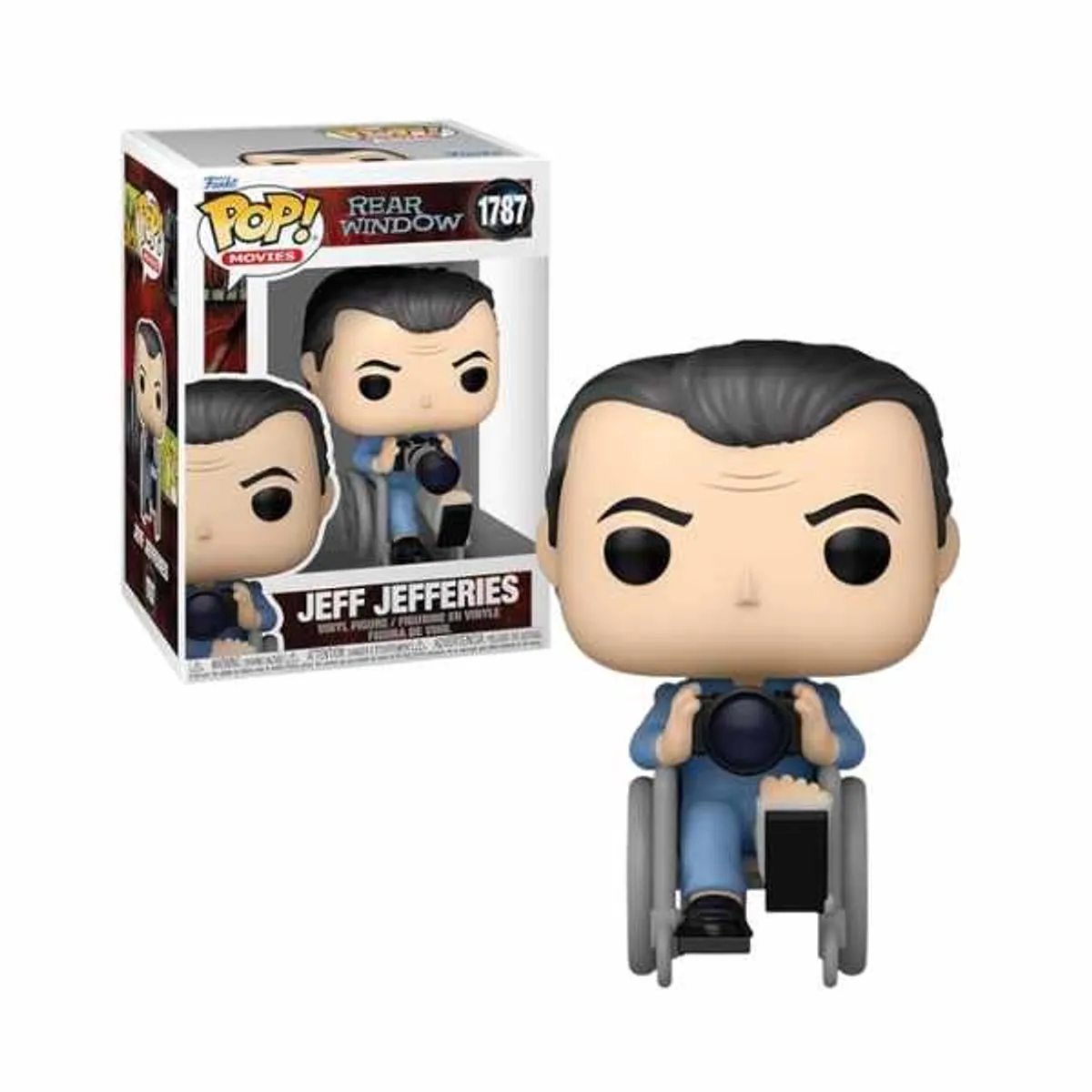 Funko Pop! Movies Rear Window Jeff Jefferies #1787 - Multi