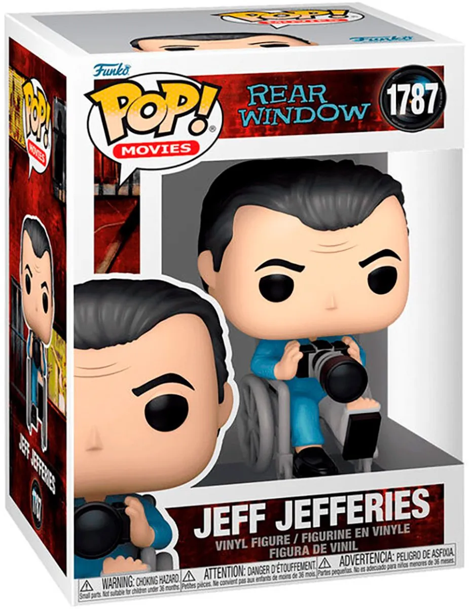 Funko Pop! Movies Rear Window Jeff Jefferies #1787 - Multi