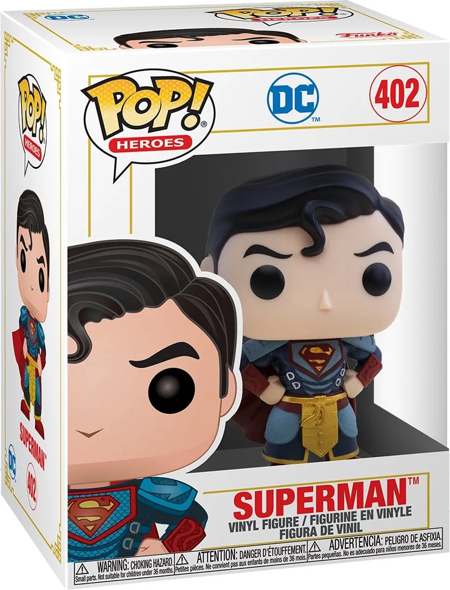 Funko Pop Heroes DC Imperial Palace Superman #368 - Multicolor