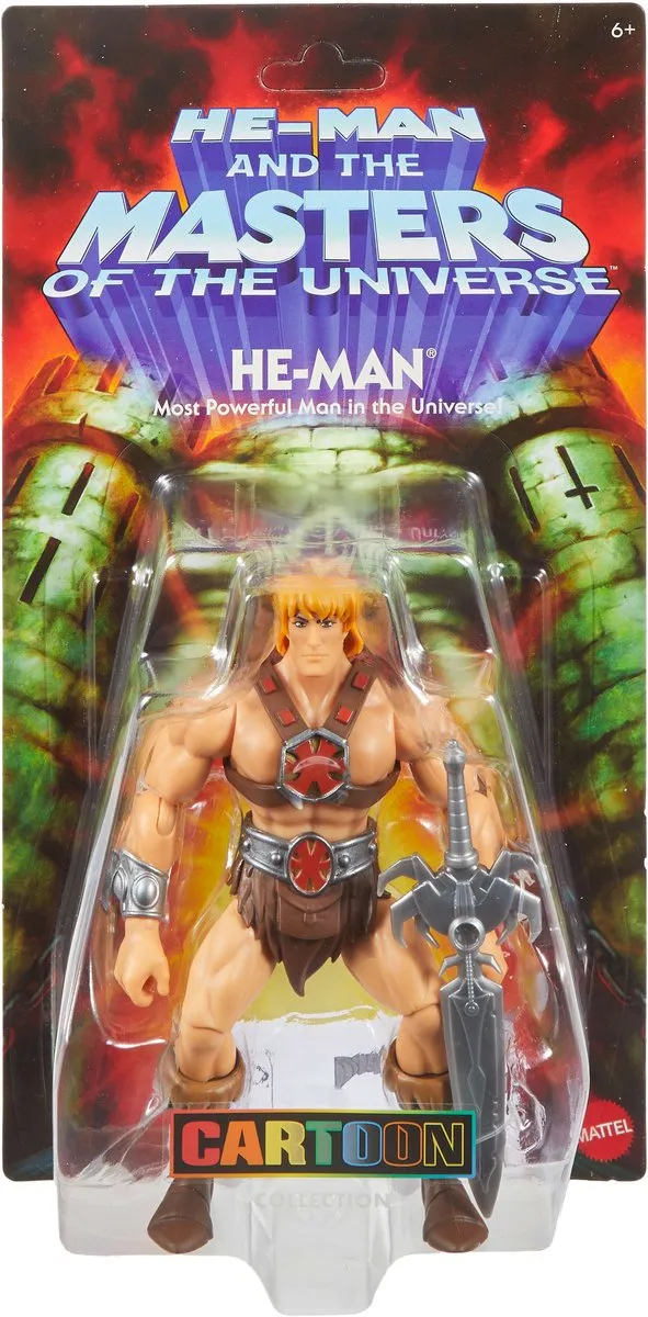 Mattel Masters of the Universe Origins He-Man Action Figuur MATTJHJ91 - Multi