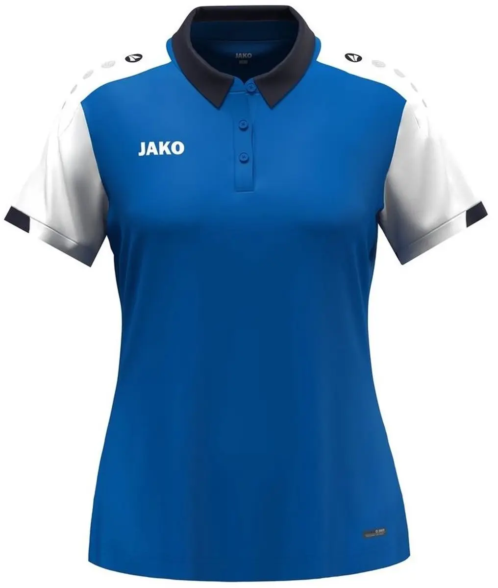 JAKO Dynamic Polo Dames - Royal - Maat L - afbeelding 6 van 6