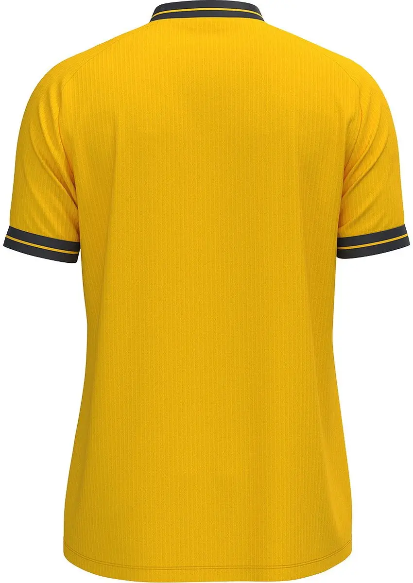 JAKO Retro Shirt Korte Mouw Heren - Geel - Maat S