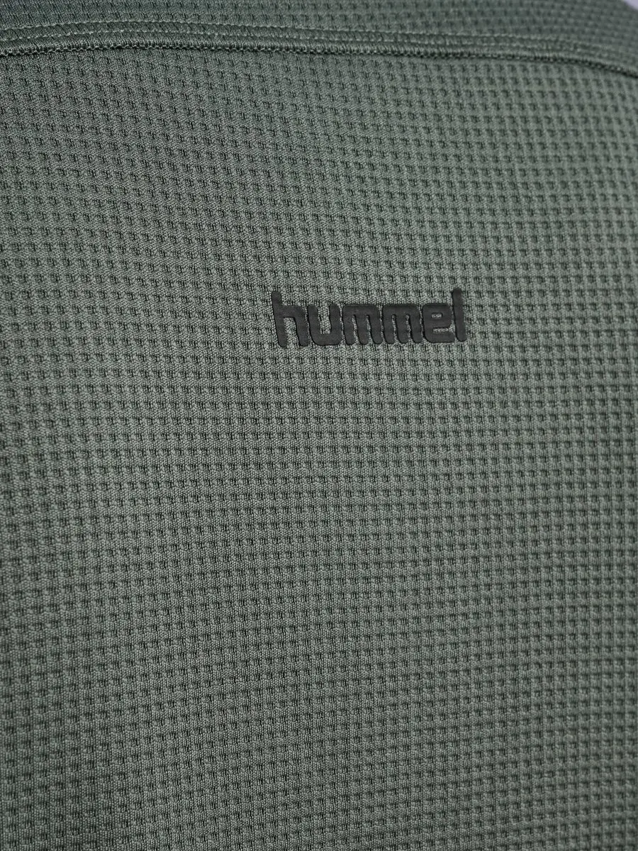 Hummel hmlPULSE Half Zip Midlayer - XL - Castor Gray