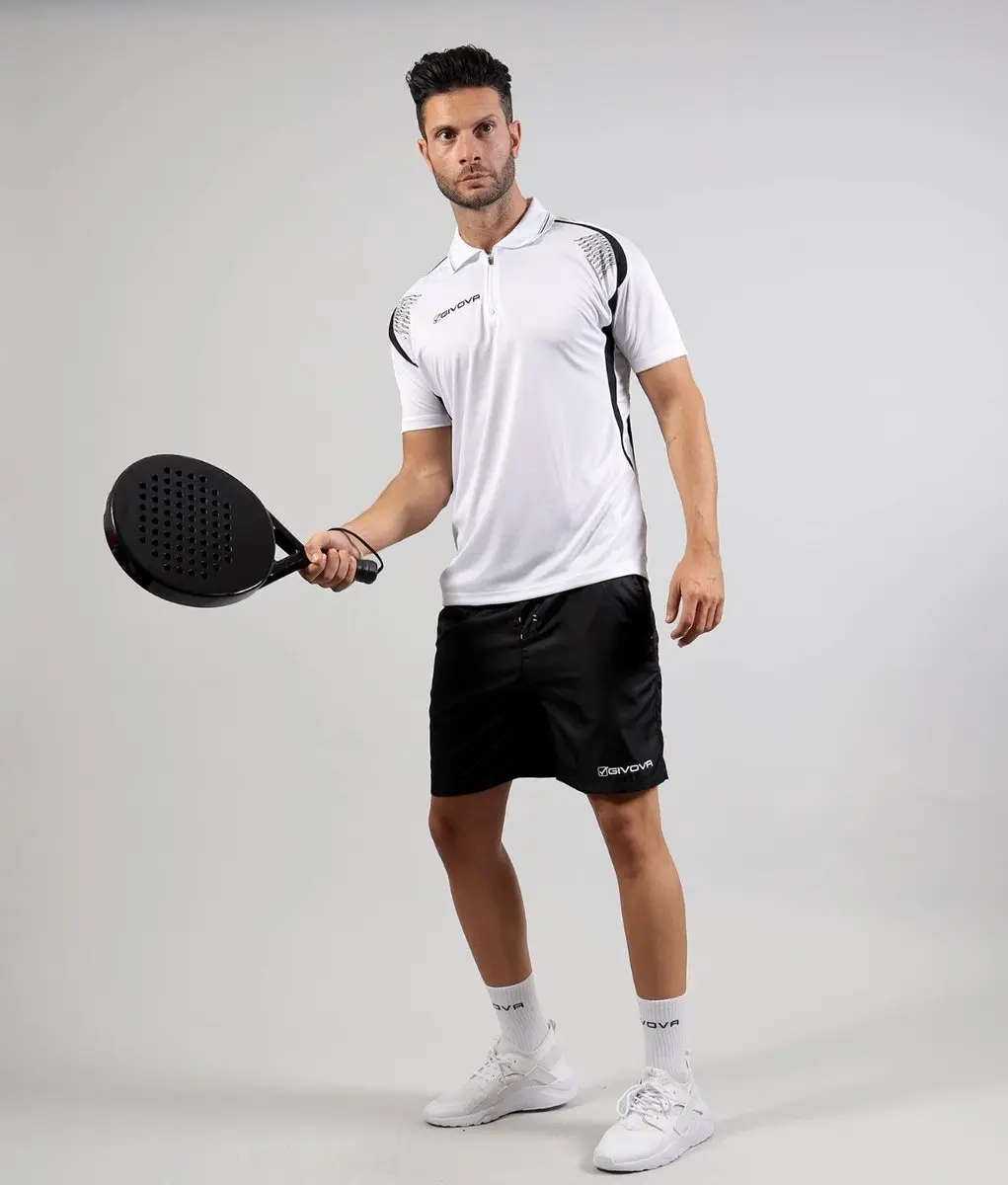 Givova Kit034 Padel Tenue Heren - Korte Broek & Shirt S - Veelkleurig