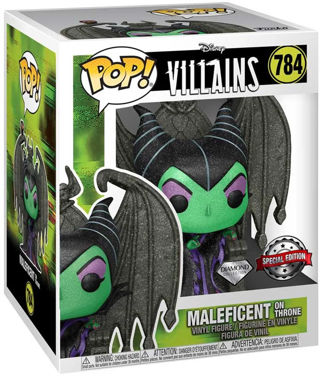 Disney Funko POP! Deluxe Maleficent On Throne - Multicolours