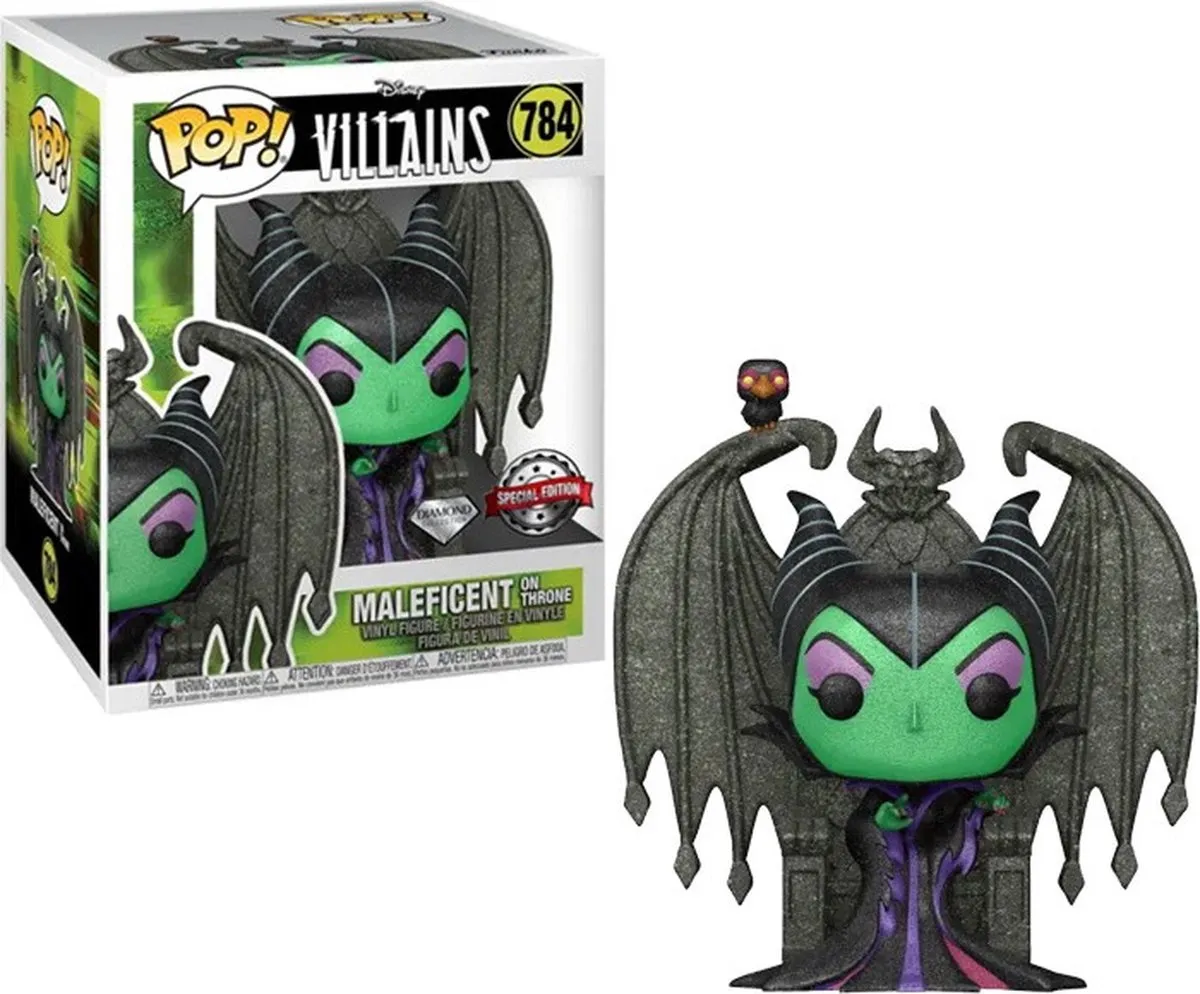 Disney Funko POP! Deluxe Maleficent On Throne - Multicolours