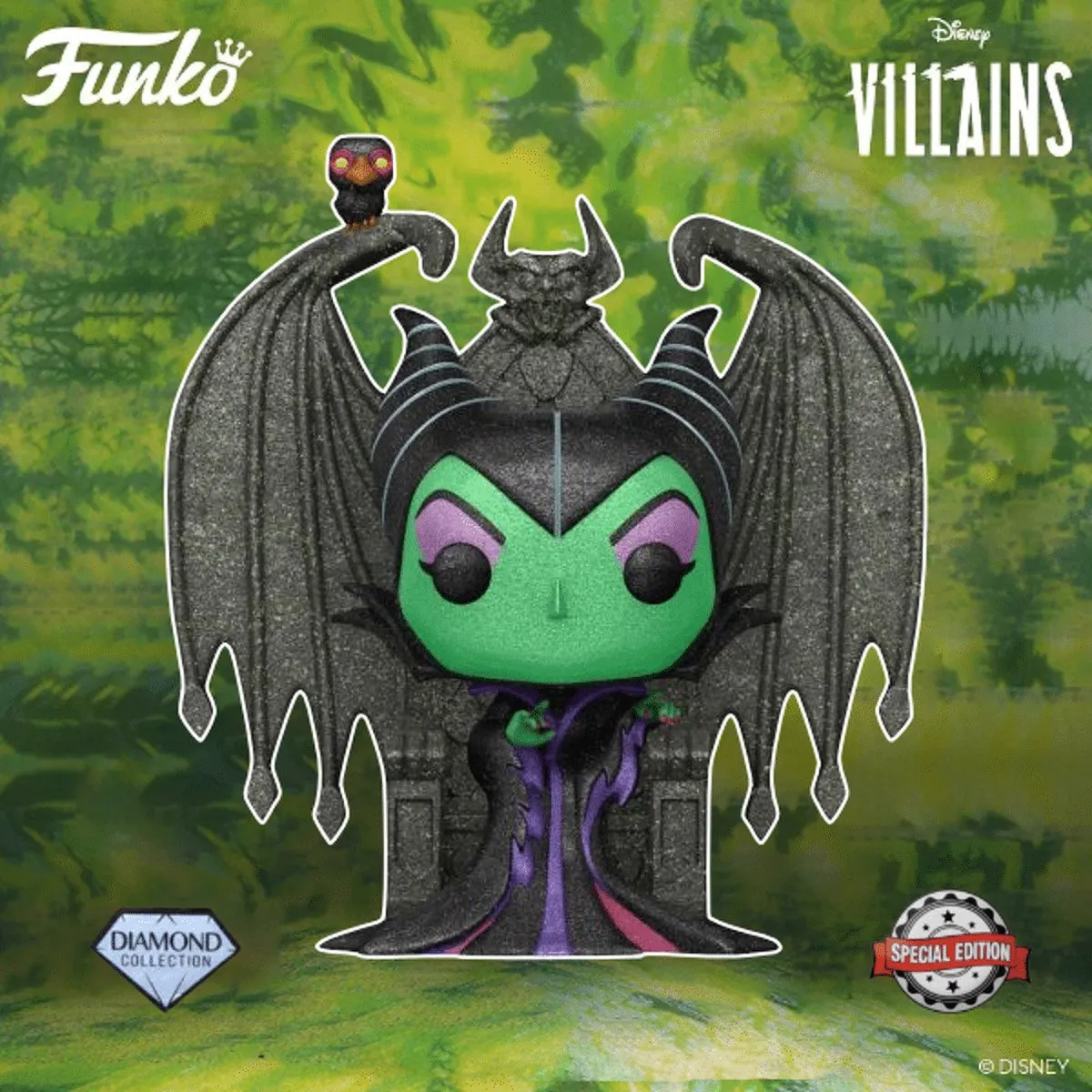 Disney Funko POP! Deluxe Maleficent On Throne - Multicolours