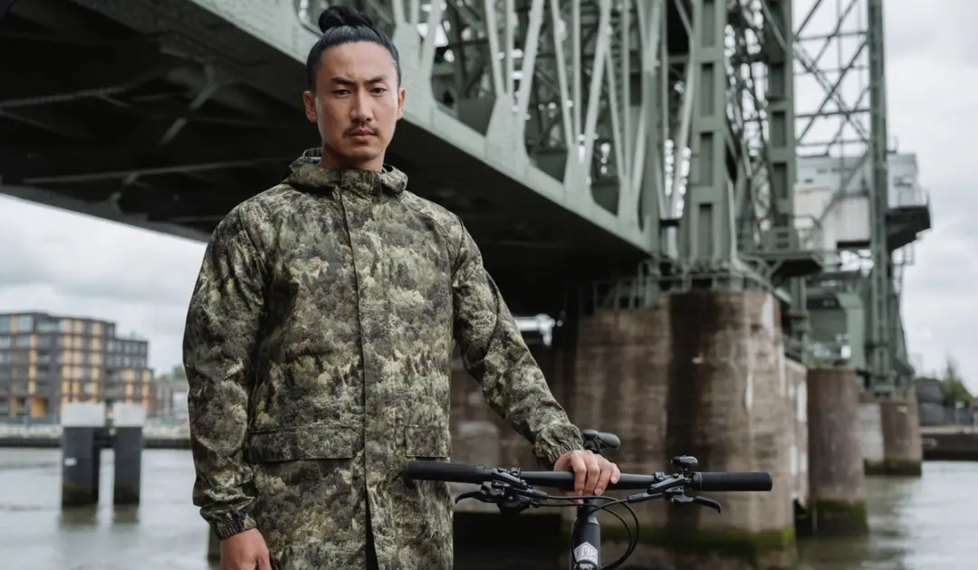 AGU Motion Parka Fietsregenjas Poray 5000 - Grijs - S