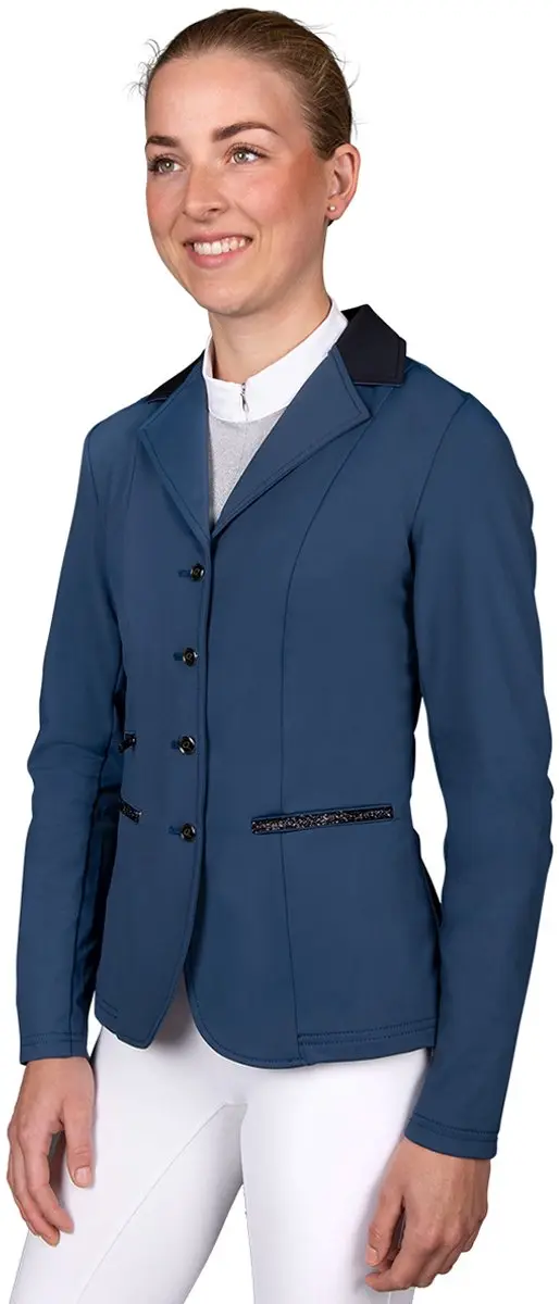 QHP Wedstrijdjas Juliet Petrol Blue