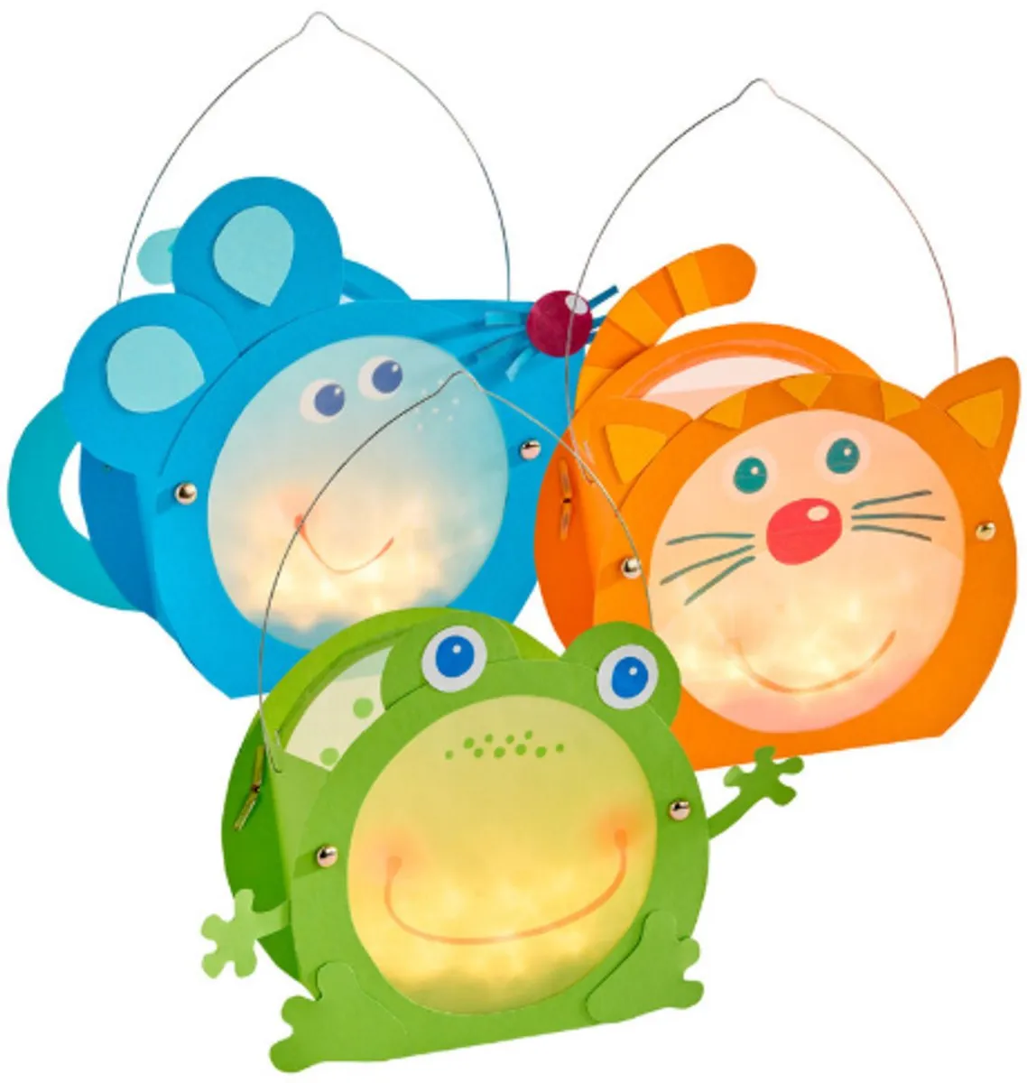 Haba Dieren Knutselset Mini Lantaarns - Multicolor