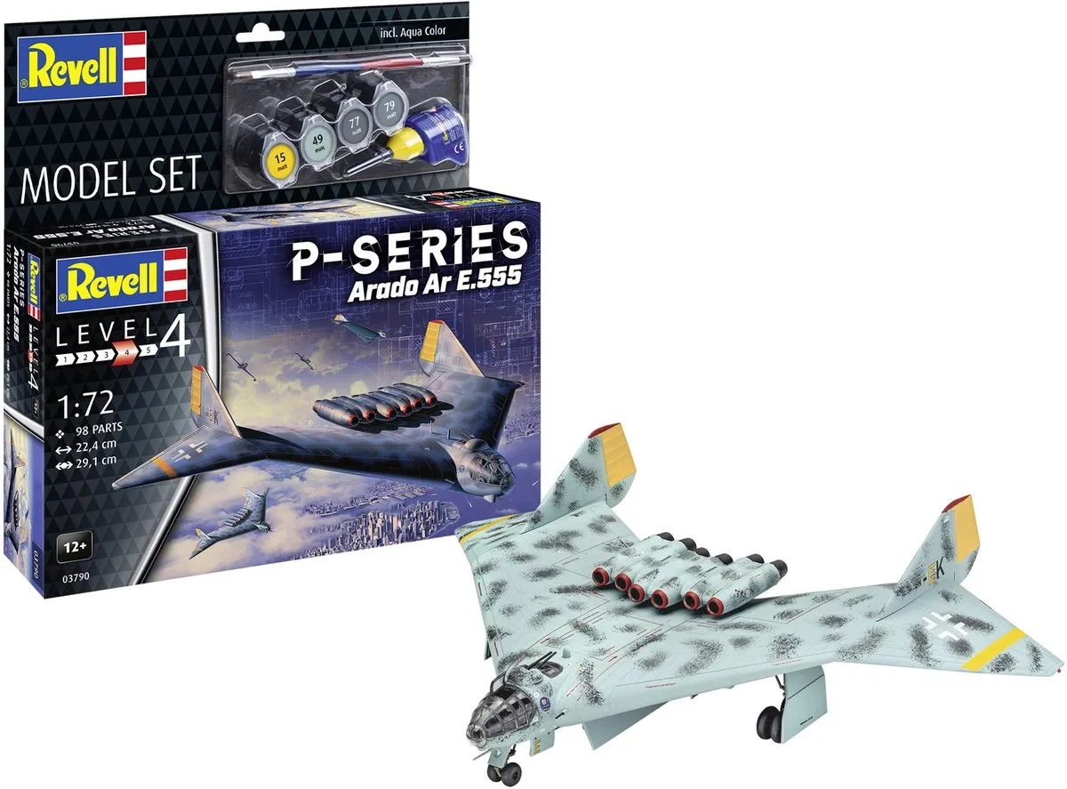 Revell 63790 Arado AR 555 P-Series Jet Modelbouwpakket 1:72