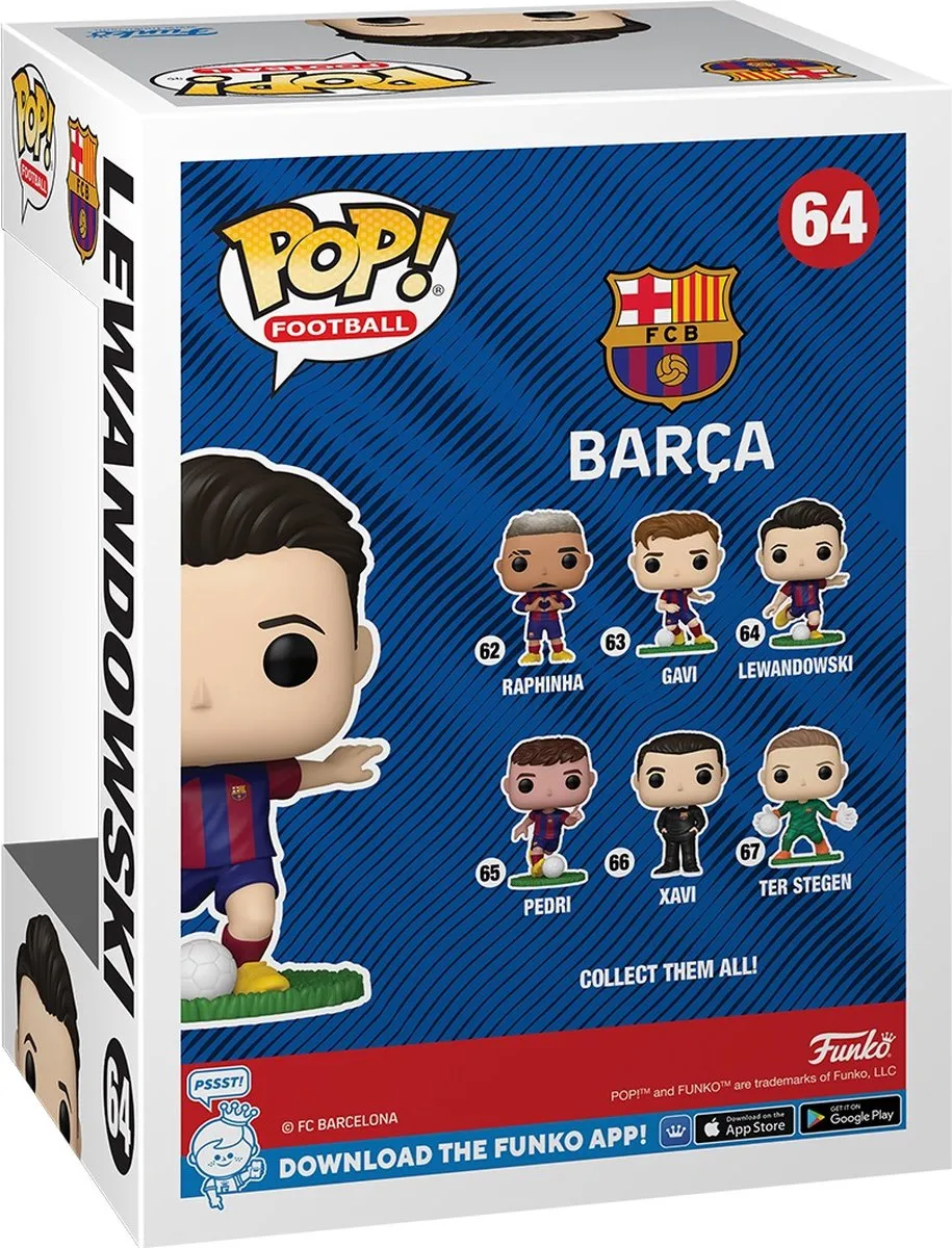 Funko Pop! Football Lewandowski #64 - 72236 - Multicolor