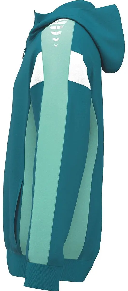 Erima Celebrate 125 Trainingsjack - Tahitian Blue/Mintgroen S
