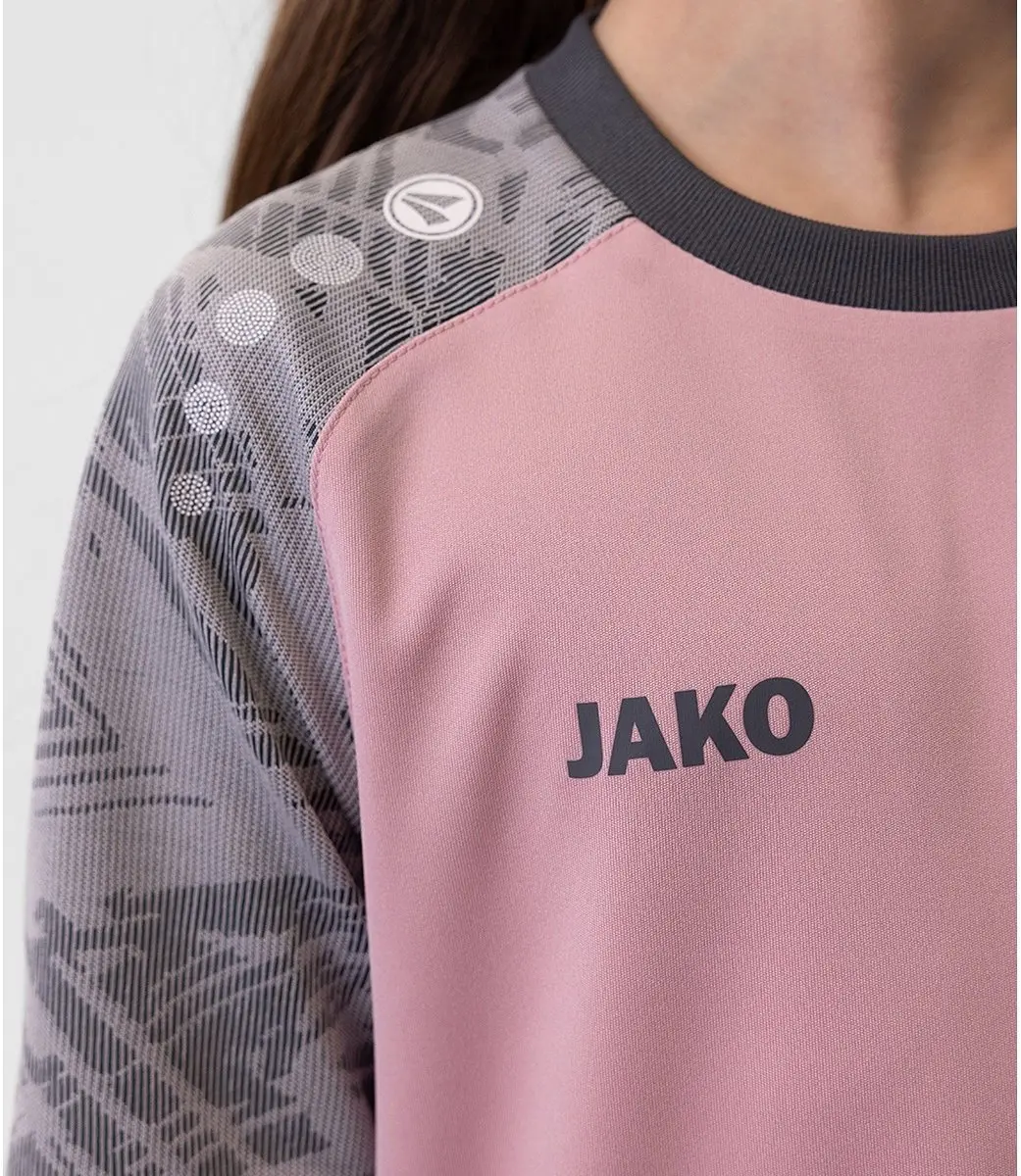 JAKO Iconic Shirt Korte Mouw Kinderen - Antiek Roze 152