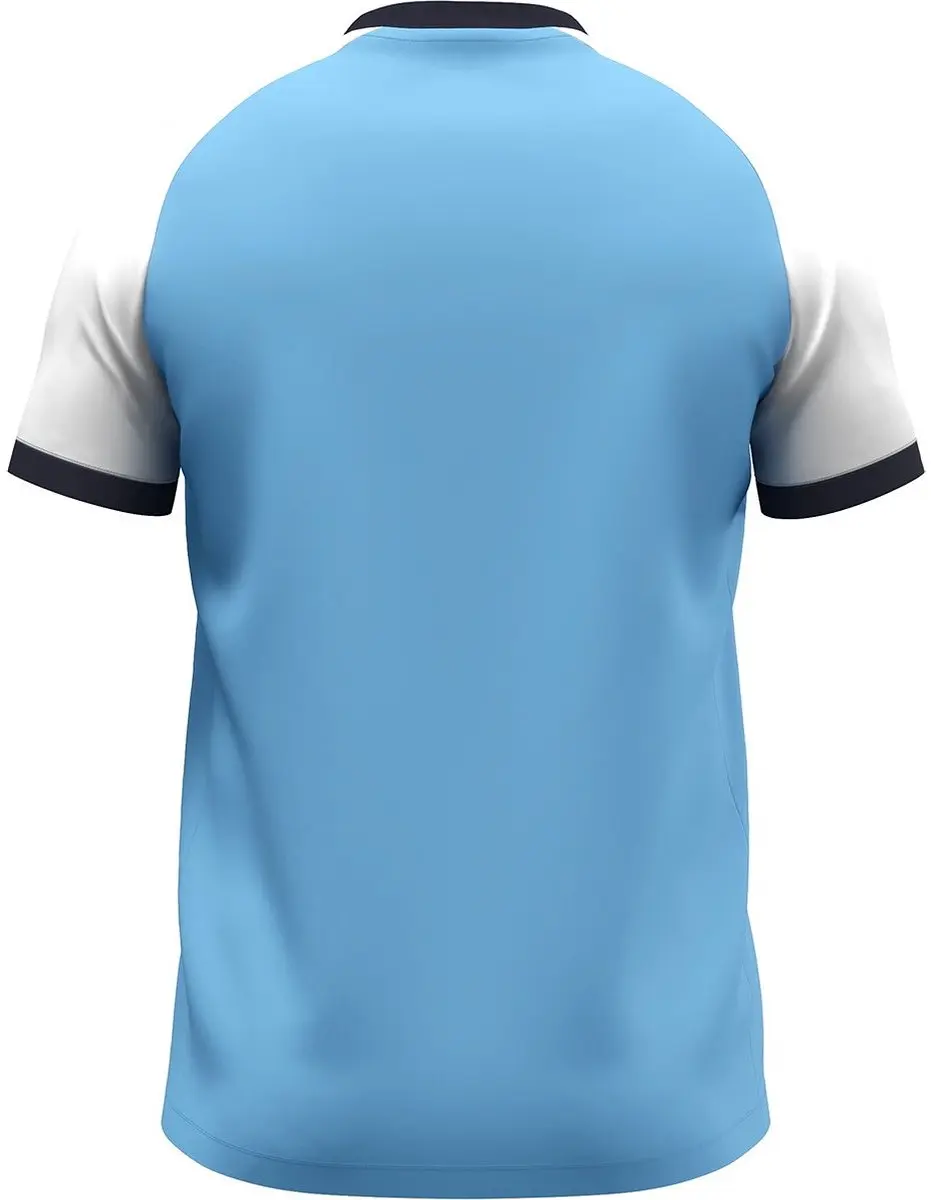 Jako Dynamic T-Shirt Dames - Hemelsblauw/Wit/Marine S