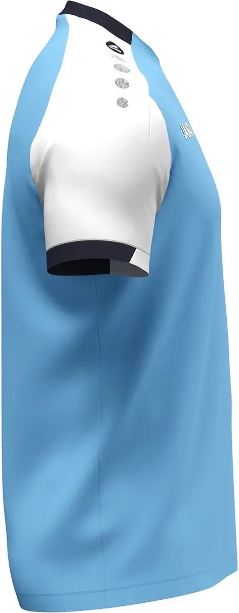 Jako Dynamic T-Shirt Dames - Hemelsblauw/Wit/Marine S