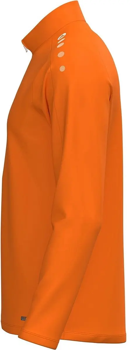 JAKO One Ziptop Kinderjas 128 - Fluorooranje