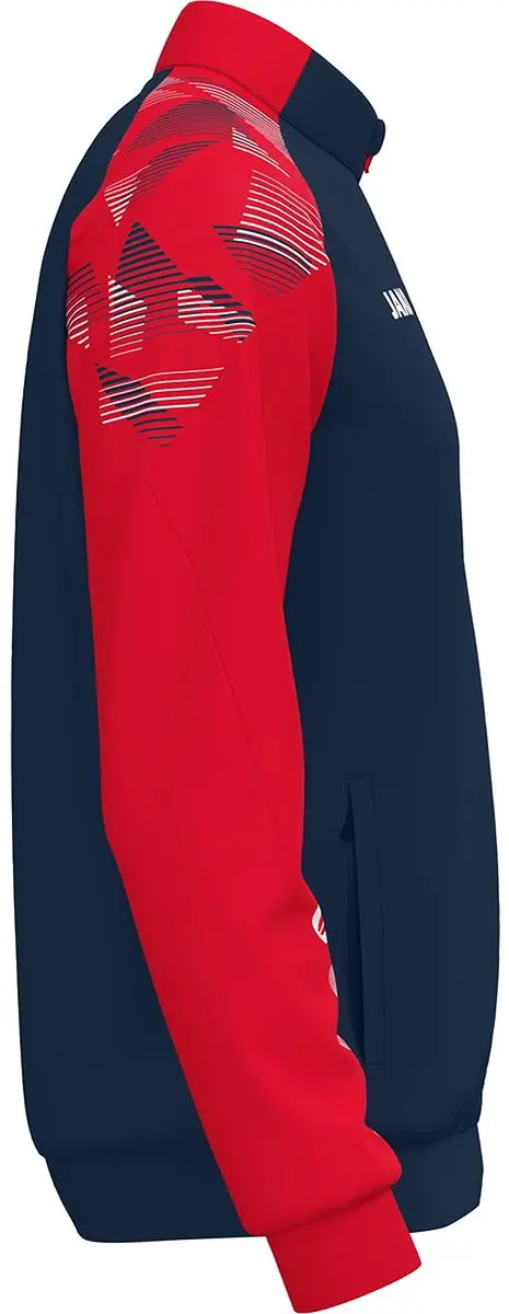 Jako Sonic Polyestervest Kinderen 116 - Marine/Rood
