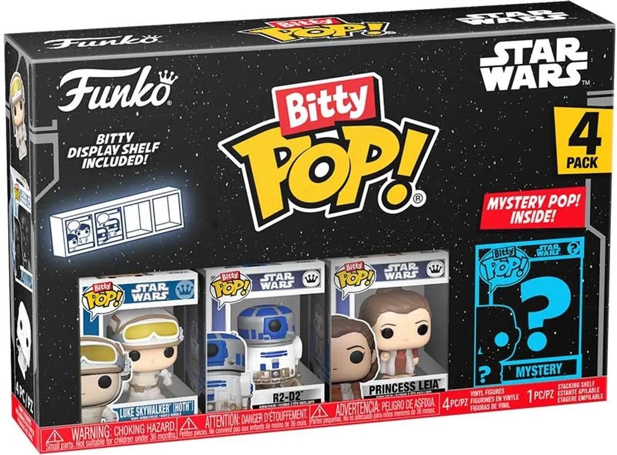 Funko Bitty Pop Star Wars Luke 4PK - Multicolor