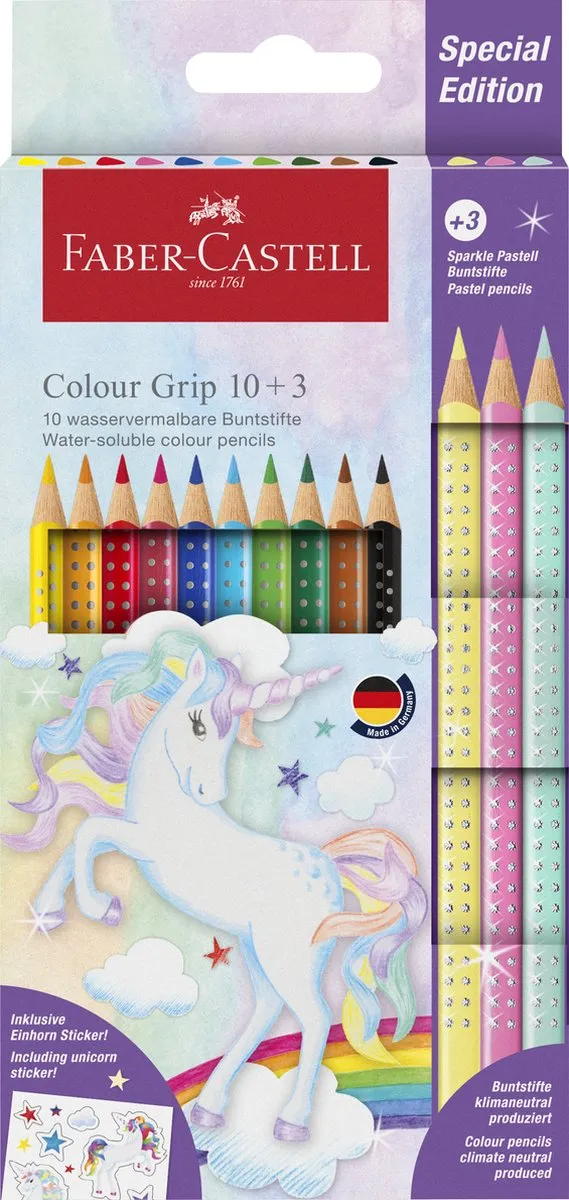 Faber-Castell Grip Unicorn Kleurpotloden