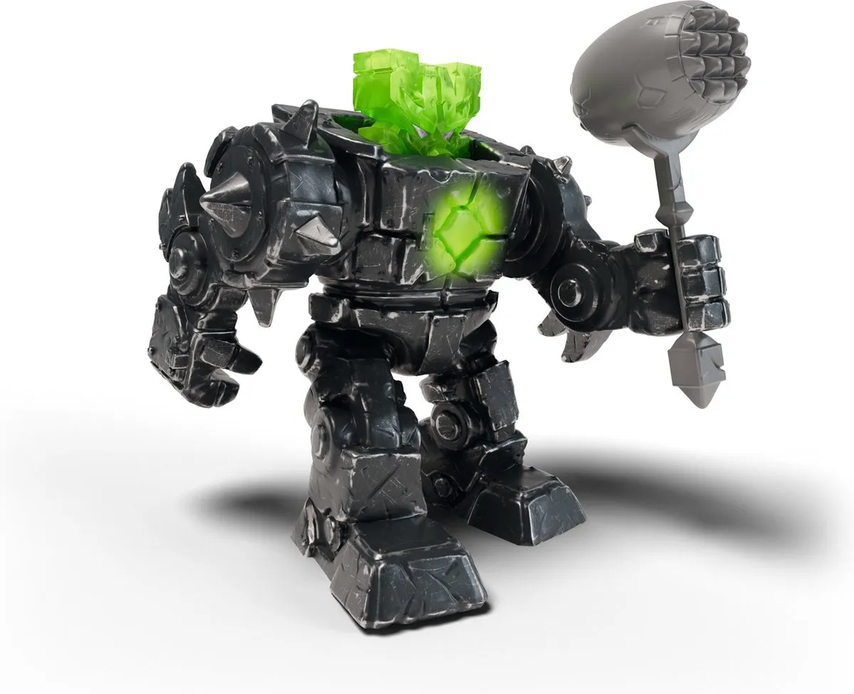 Schleich Eldrador Creatures Shadow Stone Robot 42599 - Groen/Zwart