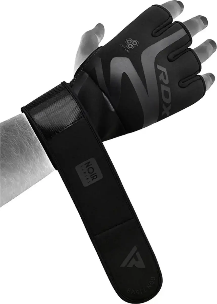 RDX Sports T15 Binnenhandschoenen 14 oz - Matzwart